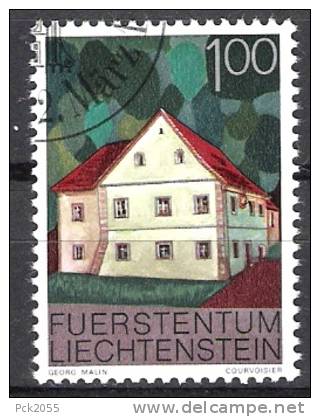 Lichtenstein 1978 MiNr.702 Gest. Musikschule Rheinbergerhaus,Vaduz ( 24 )NP - Oblitérés