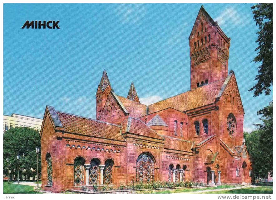 Weissrussland-Belarus, Minsk, Kirche-Church Of Simon Und Helen, Architectural Monument Of The Early 20th Century - Belarus