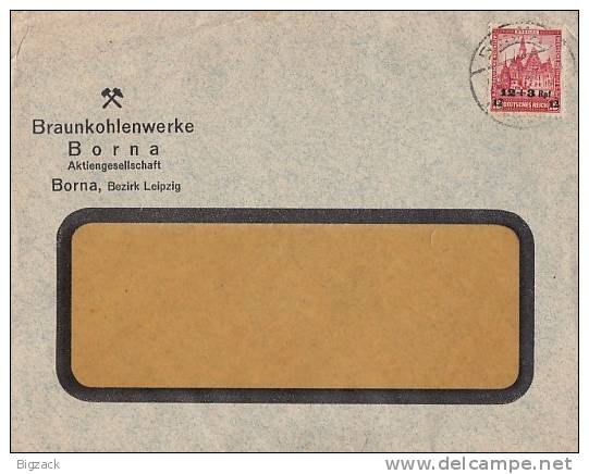 DR Brief EF Minr.464 Borna - Briefe U. Dokumente