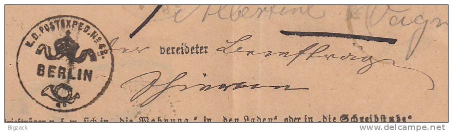 DR Brief Portofreie Justitzsache Berlin 19.10.75 Mit Posthornstempel Ansehen !!!!!!!!!!! - Briefe U. Dokumente