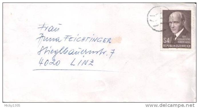 Österreich / Austria - Umschlag Echt Gelaufen / Cover Used (z467) - Storia Postale