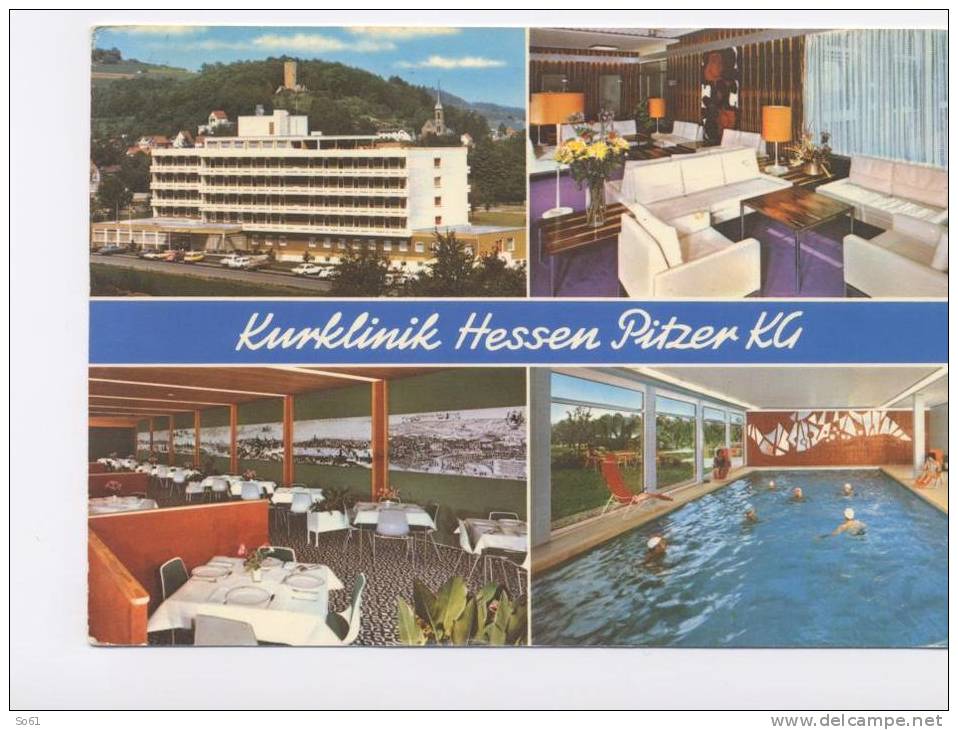 787. Bad Soden - Salmunster - Kurklinik Hessen - Sanatorium Pitzer KG - Bad Soden