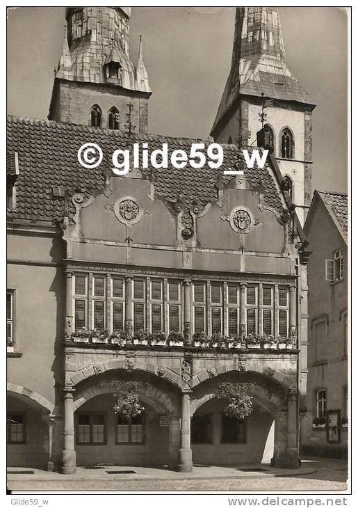 LEMGO - Rathaus - Dem Gotischen Kernbau Vorgelegter Erker An Der Marktseite - Lemgo