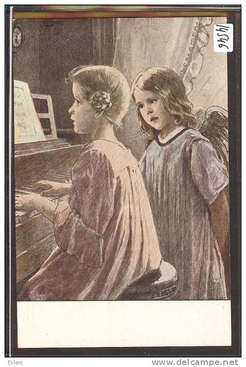 MUSIQUE - FILLETTES AU PIANO - TB - Musique