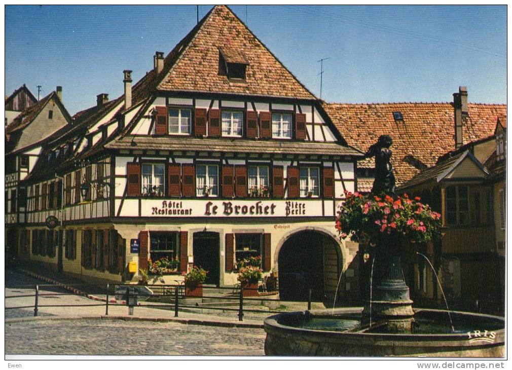 Barr. Hôtel-Restaurant "Le Brochet". - Barr