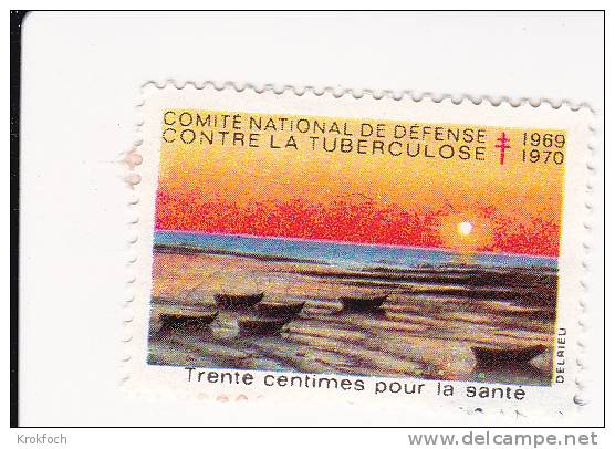 Tuberculeux 1969-1970 - 30 Cts - Timbre Neuf Mais Gomme Collée - Tuberkulose-Serien