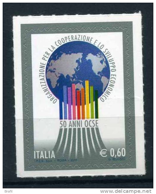 2011 Italia, OCSE, Serie Completa Nuova (**) - 2011-20: Mint/hinged