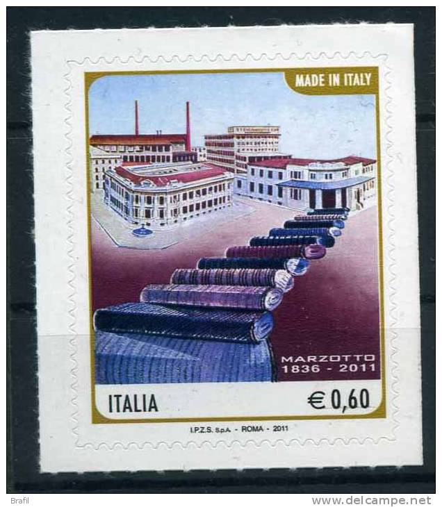 2011 Italia, Marzotto, Serie Completa Nuova (**) - 2011-20: Mint/hinged