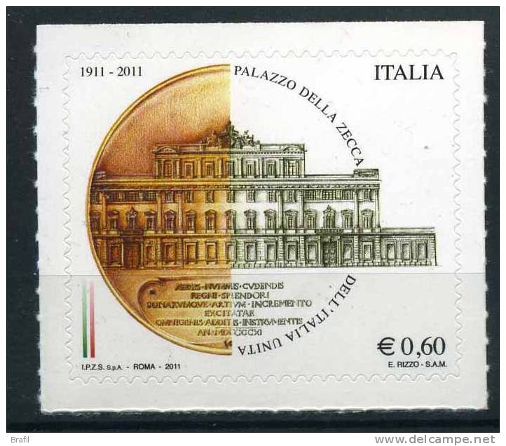 2011 Italia, Palazzo Della Zecca, Serie Completa Nuova (**) - 2011-20: Mint/hinged