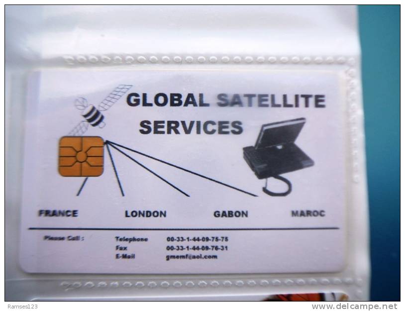 GLOBAL SATELLITE SERVICES GABON NEUVE - Gabun