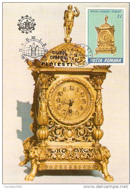 Romania / Maxicard / Clock Museum - Horlogerie