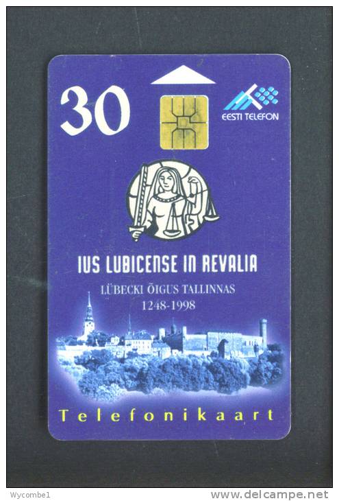 ESTONIA  -  Chip Phonecard As Scan - Estonia