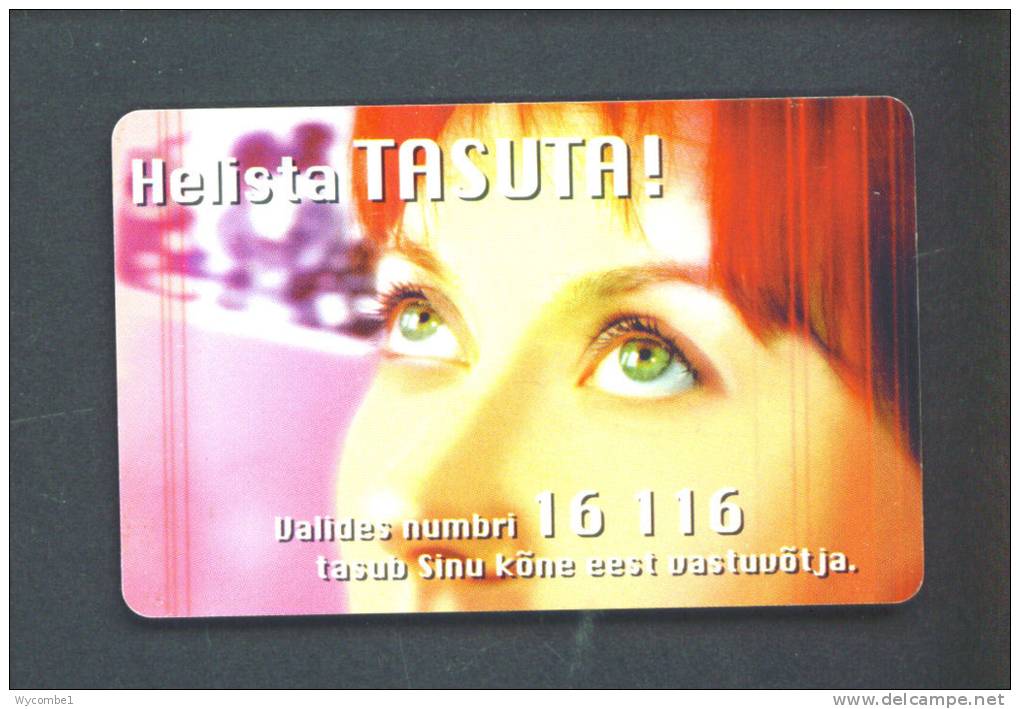 ESTONIA  -  Chip Phonecard As Scan - Estland
