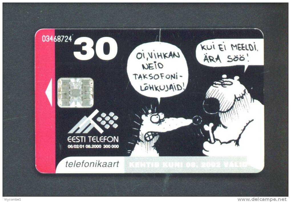 ESTONIA  -  Chip Phonecard As Scan - Estonia