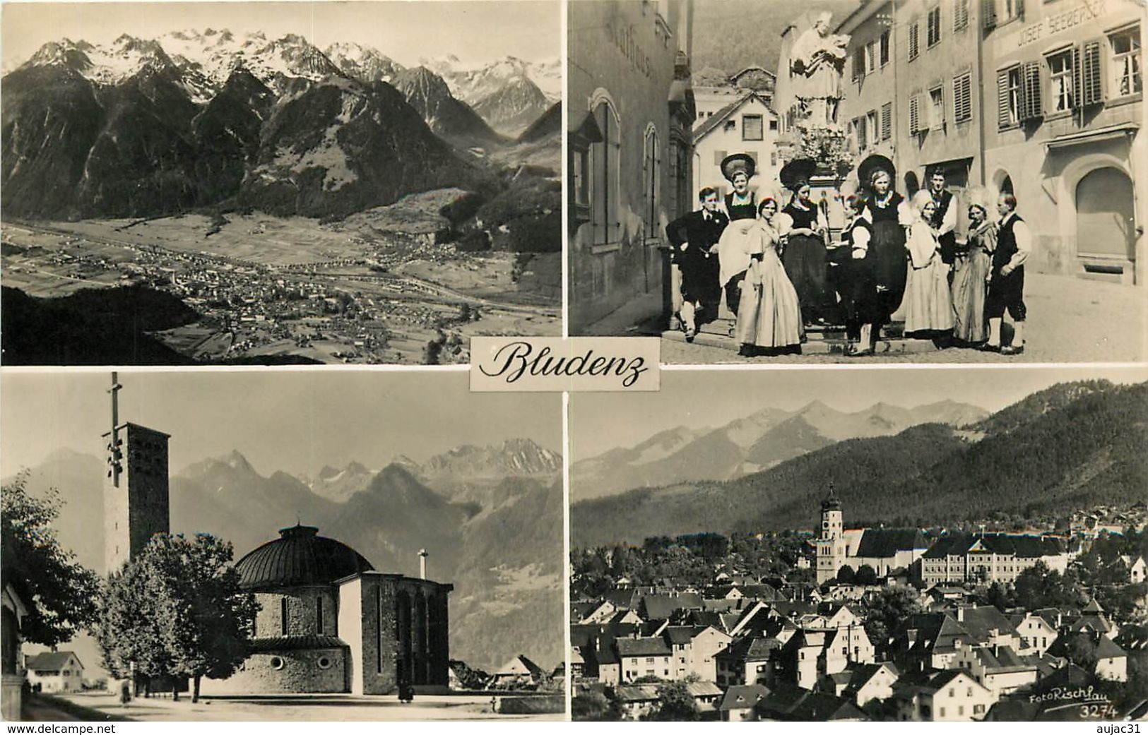 Autriche - Austria - Vorarlberg - Bludenz - Multivues - Semi Moderne Petit Format - état - Bludenz