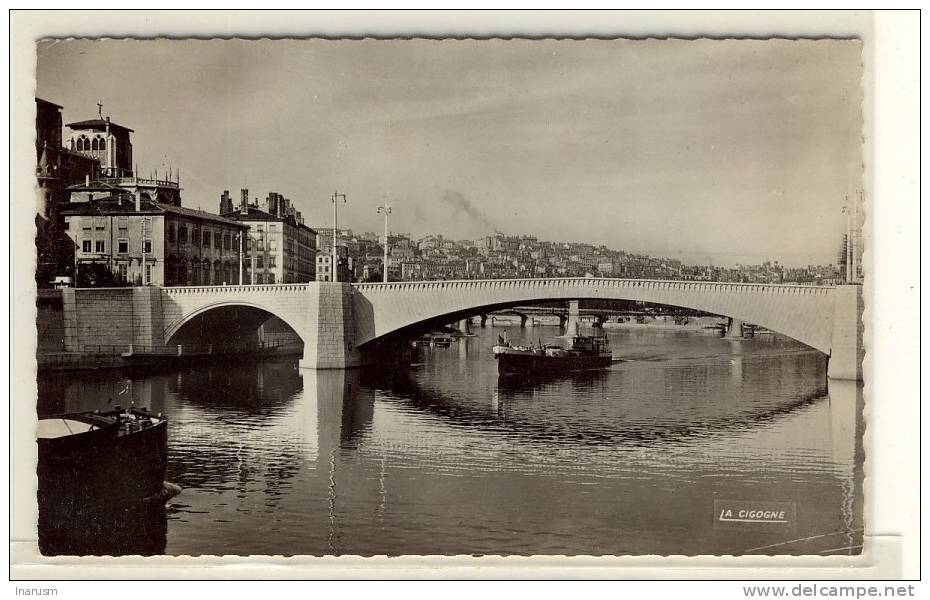 RBV - " LYON-GARE / RHONE / 25-5-1954 " + " FESTIVAL DE LYON / CHARBONNIERES / DU 20 JUIN AU 10 JUILLET " - Réf. LYO449 - Maschinenstempel (Sonstige)