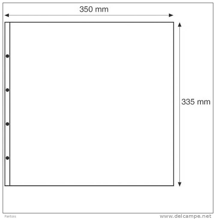 LEUCHTTURM Feuille De Classement MAX1 S Blanche Pour Feuille Entière - Vierges