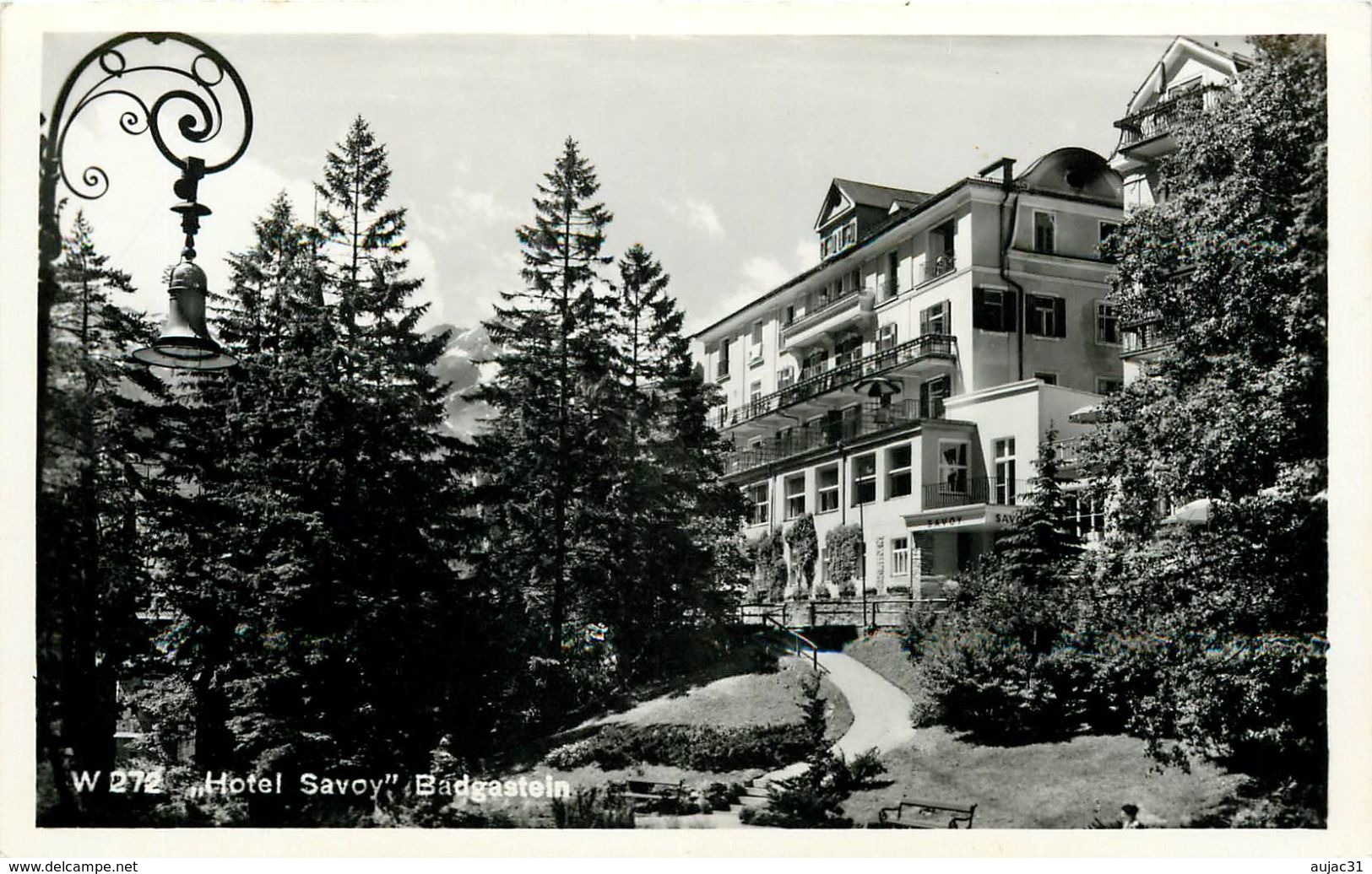 Autriche - Austria - Salzbourg - Salzburg - " Hôtel Savoy " - Bad Gastein - Semi Moderne Petit Format - état - Bad Gastein