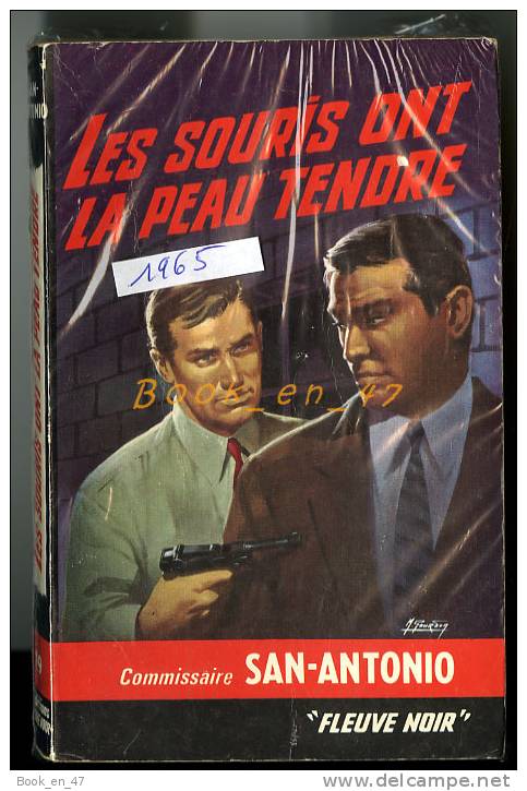 {74415} San-Antonio, Les Souris Ont La Peau Tendre , 1965 . " En Baisse " - San Antonio