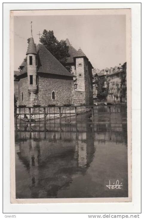 CPSM ANNECY, VIEILLES PRISONS, PALAIS DE L'ISLE, Format 9 Cm Sur 14 Cm Environ, HAUTE SAVOIE 74 - Annecy-le-Vieux