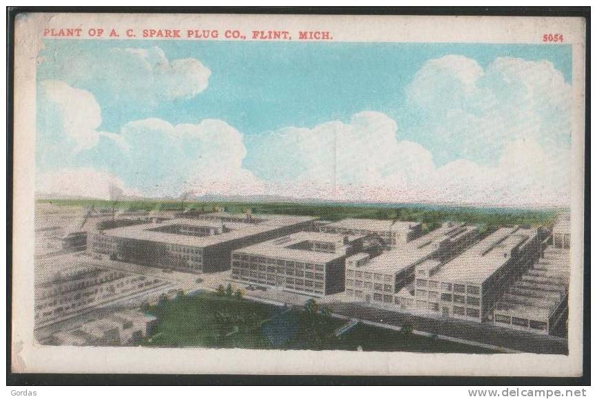 US - Michigan - Flint - Ford Factory - Plant Of A.C. Spark Plug Co. - Flint