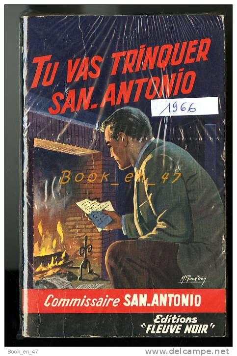 {74408} San-Antonio, Tu Vas Trinquer, San-Antonio. 1966 . " En Baisse " - San Antonio