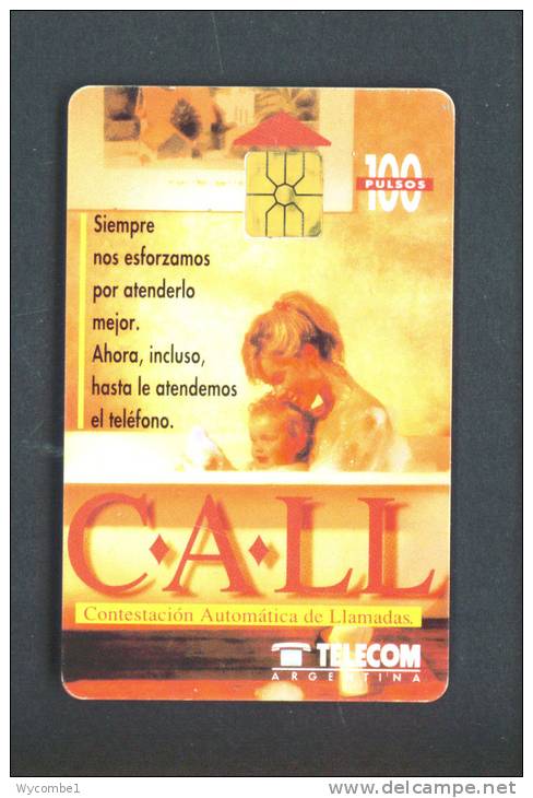 ARGENTINA  -  Chip Phonecard As Scan - Argentinië