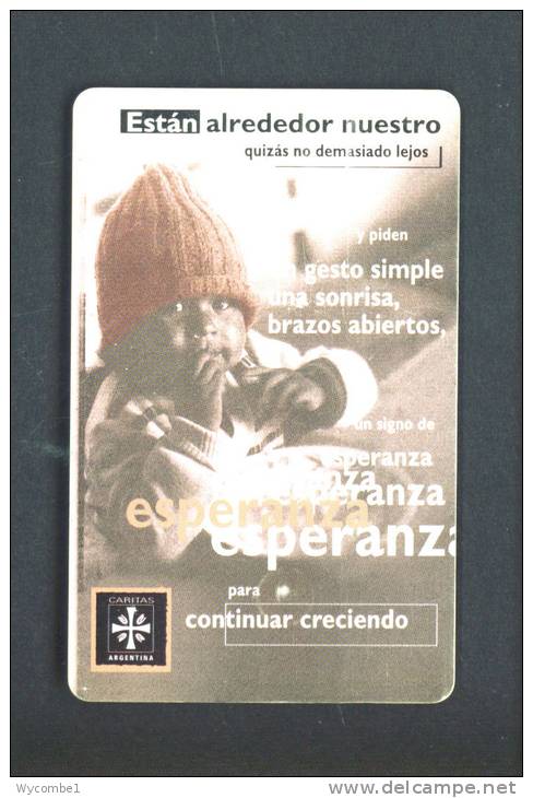 ARGENTINA  -  Chip Phonecard As Scan - Argentinien