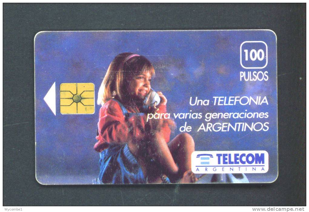 ARGENTINA  -  Chip Phonecard As Scan - Argentinien