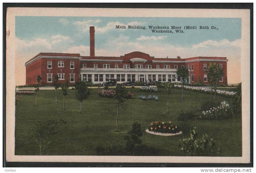 US - Wisconsin - Waukesha Moor Bath Co. - Waukesha