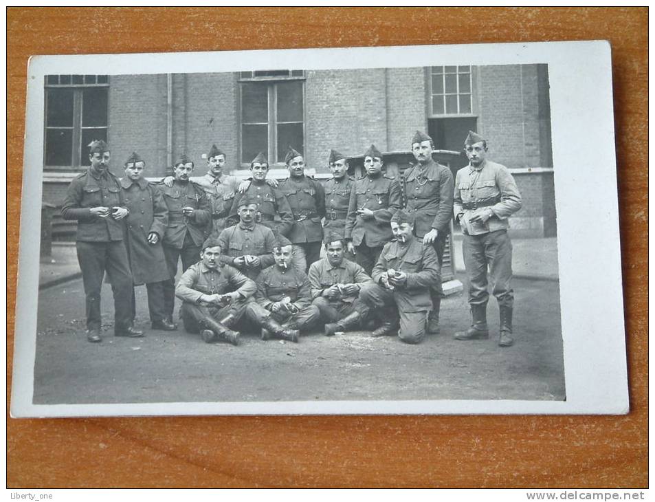 GROEP MILITAIREN Patatten Jassen ( Zie Foto Voor DETAILS ) ! - Guerre, Militaire