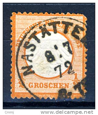 1872 - GERMANIA REICH - GERMANY - ALLEMAGNE - DEUTSCHES REICH - Mi. Nr. 18 - USED (W19022012..) - Gebraucht