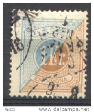 Svezia 1874 Segnatasse Unif  10B Usato/Used VF/F - Portomarken