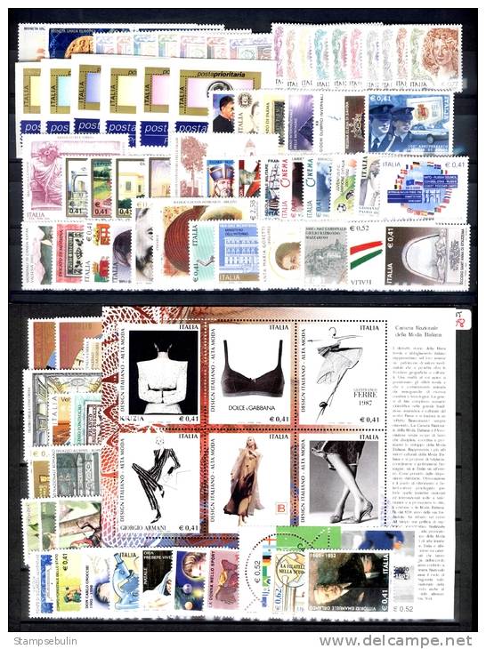 2002 COMPLETE YEAR PACK MNH ** - Full Years