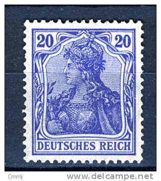 1905/13 - GERMANIA REICH - Mi. Nr. 87 I - LH  -  (UP.209.27..) - Neufs