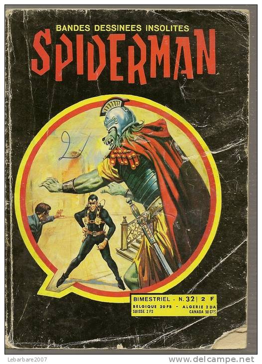 SPIDERMAN N° 32  - GEMINI  1972 - Petit Format