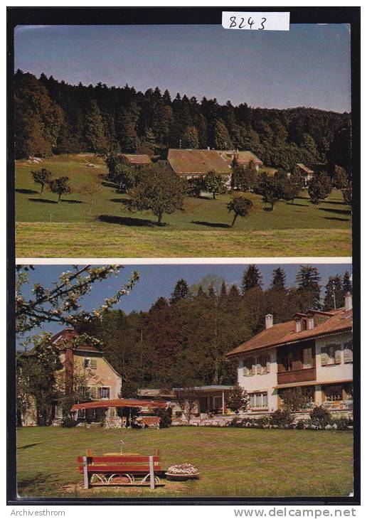 La Prise-Imer Sous Montmollin : L'Oasis «Hôtel-Pension» En 1975 ; Grand Format 10 / 15 (8243) - Montmollin