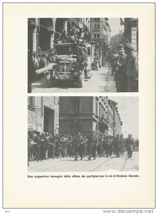 MODENA MEDAGLIA D'ORO DELLA RESISTENZA 8 DICEMBRE 1947/1972. RESISTENZA E LIBERAZIONE - Geschichte