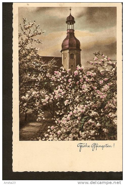 5k. Frohe Pfingsten - 1939 - Pentecôte