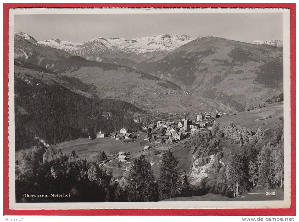 OBERSAXEN, MEIERHOF, GROSSFORMAT - Obersaxen