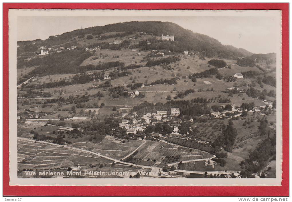 MONT PÉLERIN JONGNY, VUE AÉRIENNE 1945 - Jongny