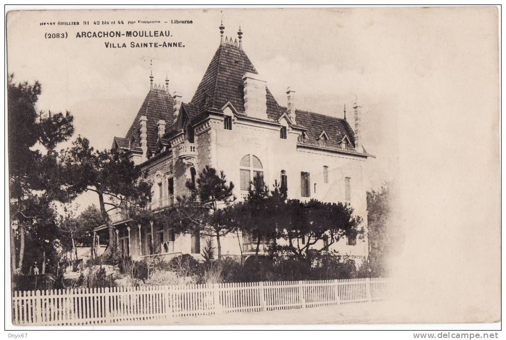 ARCACHON (2083) - Moulleau - Villa Sainte-Anne - Arcachon