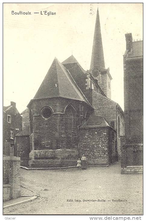 BOUFFIOULX - Chatelet - L' Eglise - Imp. Duvivier-Bolle - Châtelet