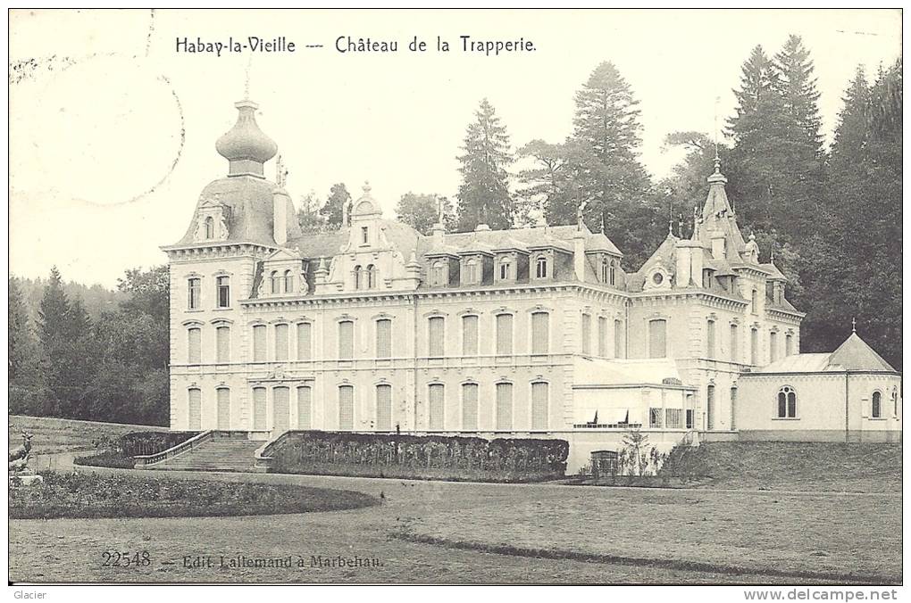 HABAY-LA-VIEILLE - Château De La Trapperie - N° 22548 Edit. Lallemand à Marbehan - Habay