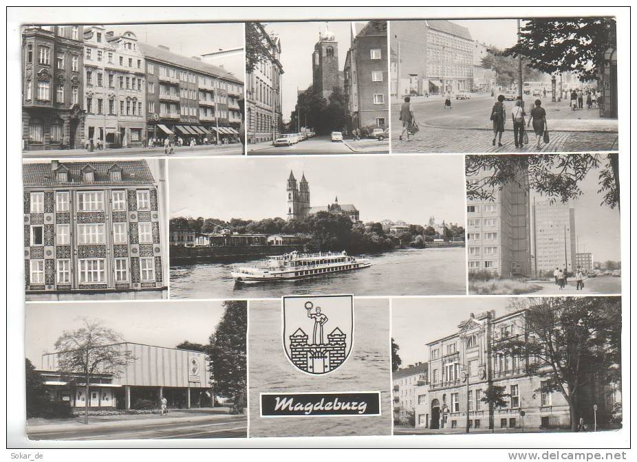 AK Magdeburg 1984, Sachsen-Anhalt, Kulturhaus Des Handwerks, Dom, IFA-Vertrieb, Karl-Marx-Str. - Magdeburg