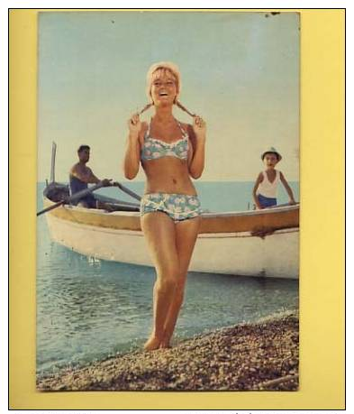 PIN-UPS-32--MARE-SPIAGGIA -BARCA-PESCATORI            - - Pin-Ups