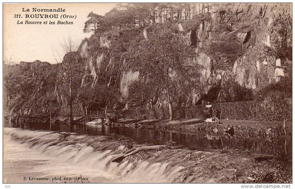 61430] Orne (Ménil Hubert Sur Orne) ROUVROU -La Rouvre Et Les Roches ( Editions : Levasseur Flers 311)*PRIX FIXE - Autres & Non Classés