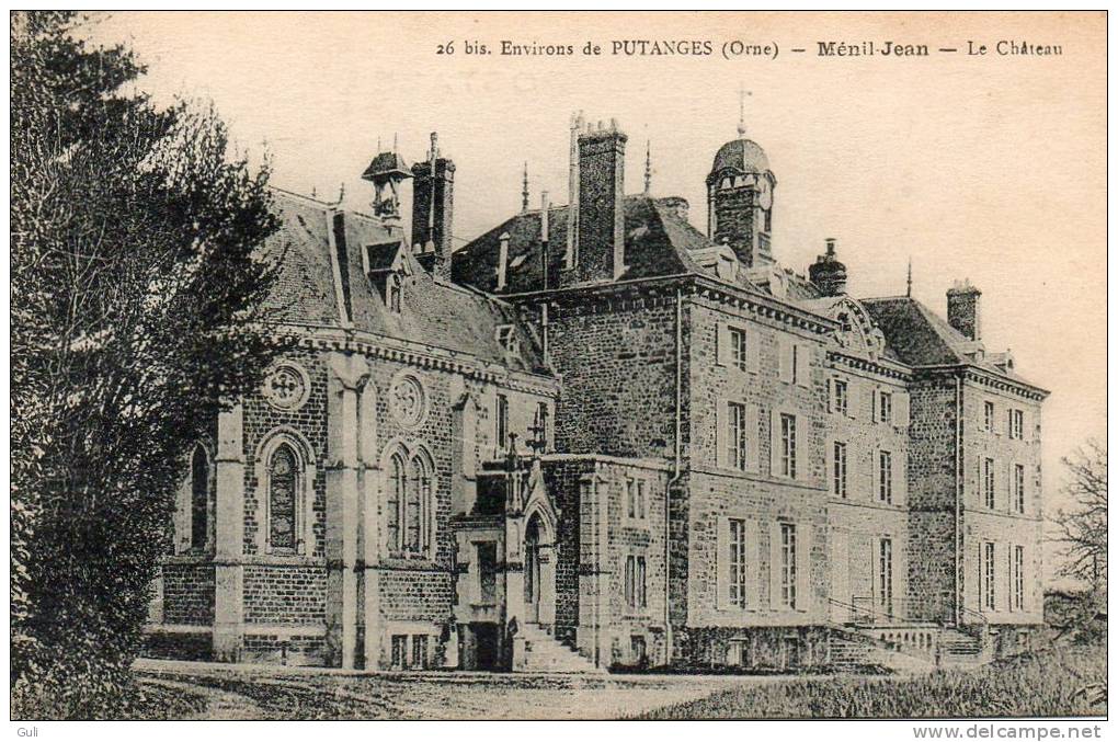 61 Orne -Environs De Putanges -Ménil Jean -Le Château  *PRIX FIXE - Putanges