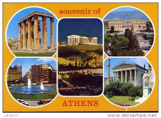 Souvenir - Of Athenes - Viaggita Formato Grande - Grecia