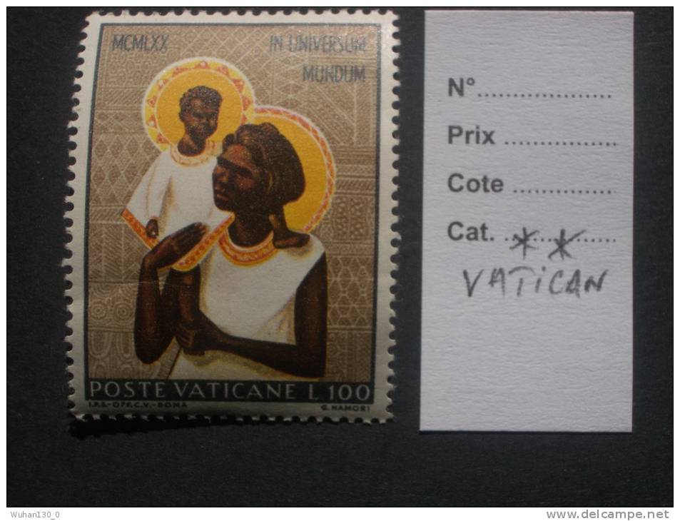 VATICAN    *  *  De  1970   "   Visite De  PAUL  VI  En  AUSTRALIE      N° 515  "    1  Val . - Urgente